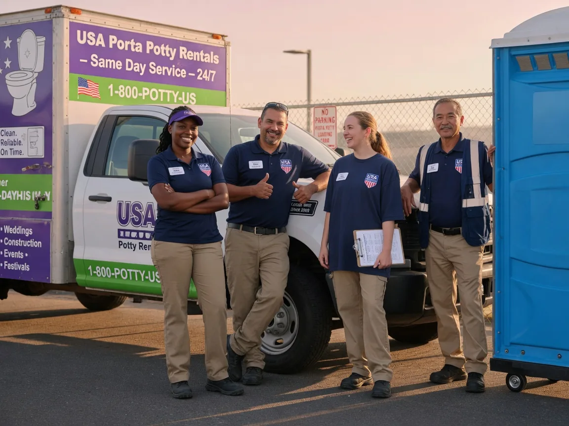 Porta Potty Rental company in Whitehall, MI